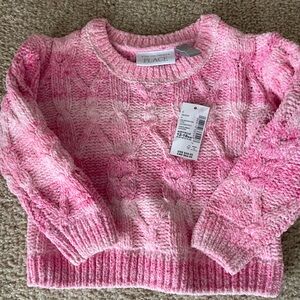 The Children's Place Pink Textured Sweater